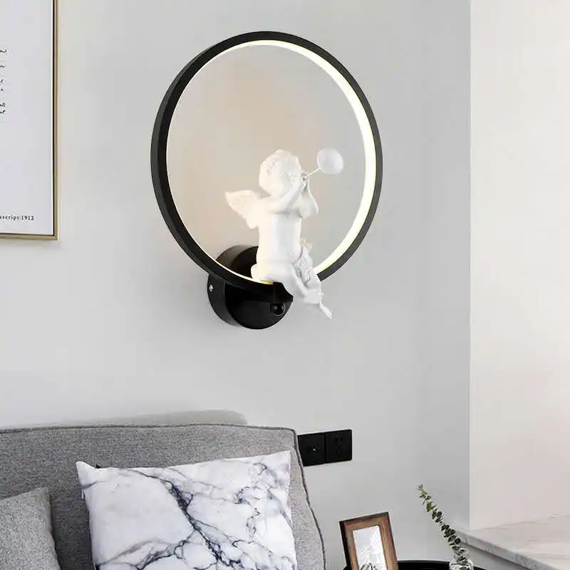 Baby Nursery Wall Lights - Lampada da Parete Nordic Warm Angel,