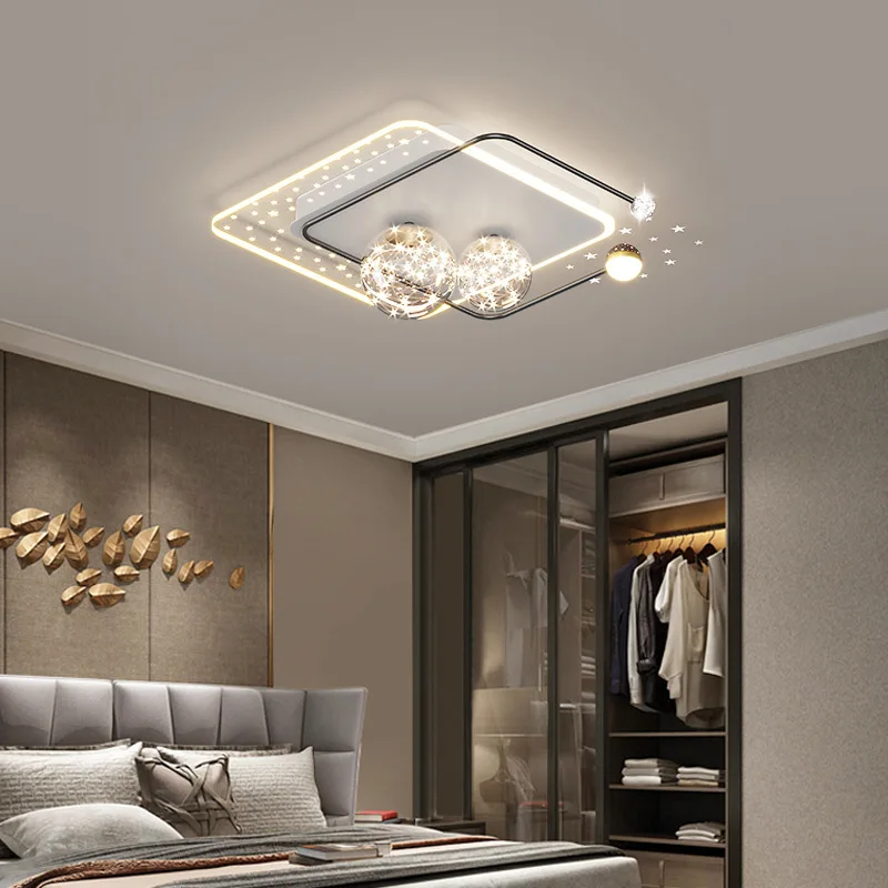 Baby Nursery Light Fixture - 2025 Nordic Starlit Sky Lampada da