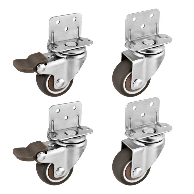 4 pezzi Ruote per mobili tipo  - Baby Nursery Trolley recensione e prezzo