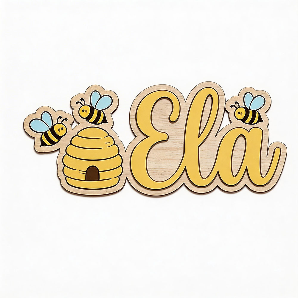 Insegna in Legno Personalizzat - Baby Nursery Decor Girl recensione e prezzo