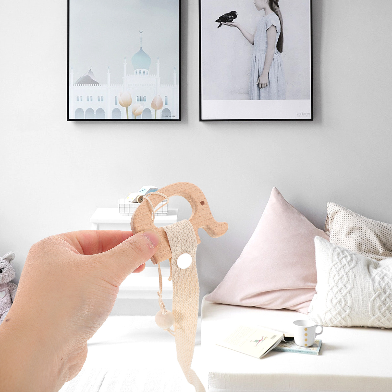 Porta Fermagli per Capelli in  - Baby Nursery Decor Girl recensione e prezzo
