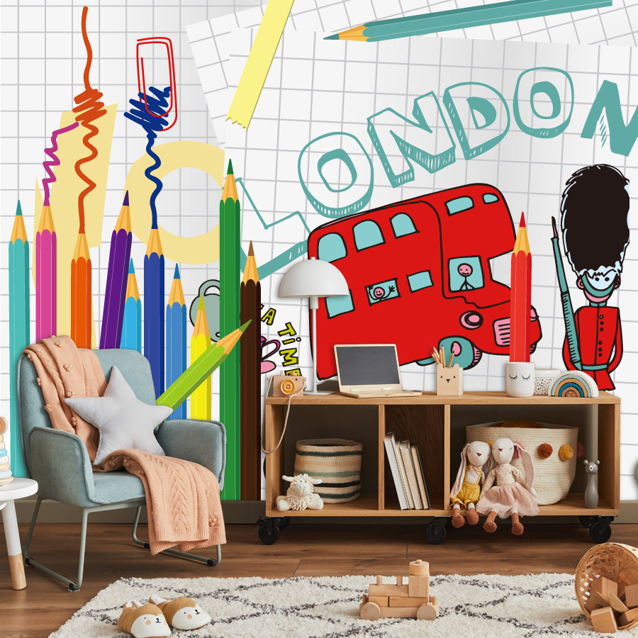 Cartone animato personalizzato - Baby Nursery Peel And Stick Wallpaper recensione e prezzo